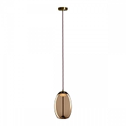 Подвесной светильник Loft it Knot 8135-A mini цвет плафона/подвески Янтарный, цвет арматуры Латунь-4