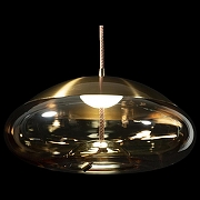 Подвесной светильник Loft it Knot 8135-D цвет плафона/подвески Оранжевый, цвет арматуры Золото-7