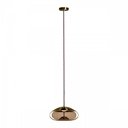 Подвесной светильник Loft it Knot 8135-D mini цвет плафона/подвески Янтарный, цвет арматуры Латунь-4