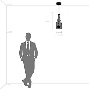 Подвесной светильник Lightstar Belle 814002 цвет плафона/подвески Голубой, Зеленый, Розовый, Оранжевый, цвет арматуры Хром-3