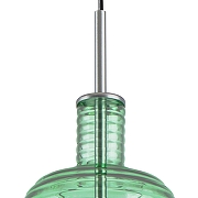 Подвесной светильник Lightstar Belle 814004 цвет плафона/подвески Зеленый, Розовый, цвет арматуры Хром-7