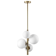 Подвесной светильник Lightstar Croco 815043 цвет латунь