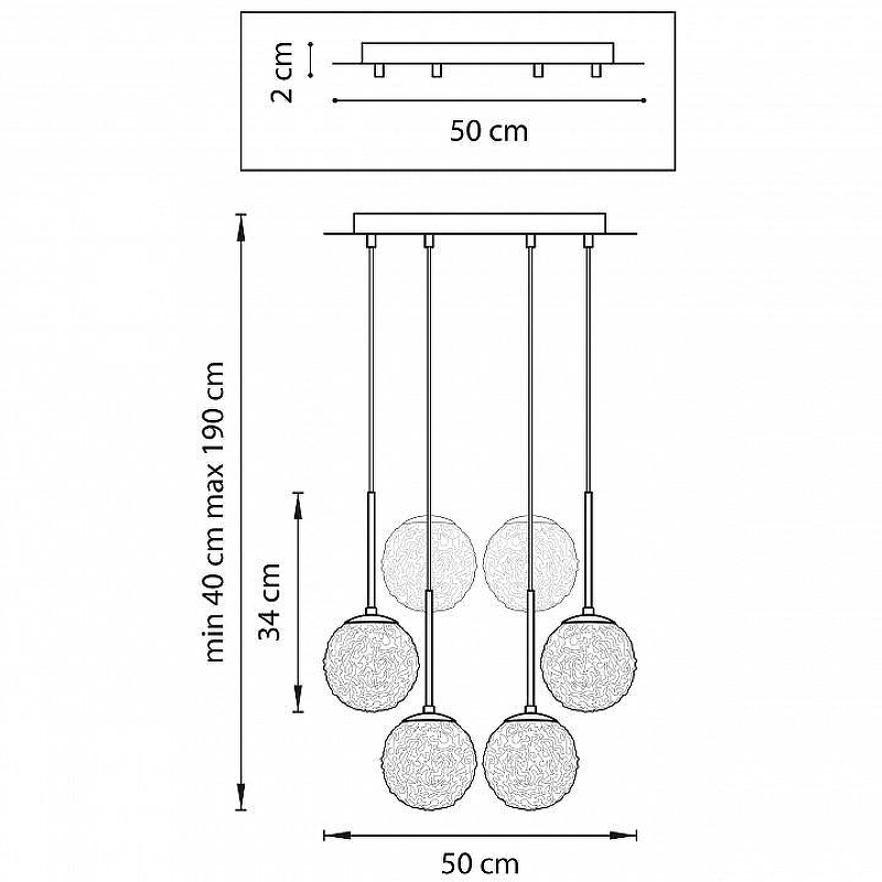 Подвесной светильник Lightstar Bar1 815260 