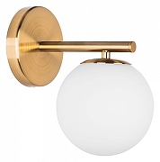 Бра Lightstar Croco 815513 цвет плафона/подвески Белый, цвет арматуры Латунь