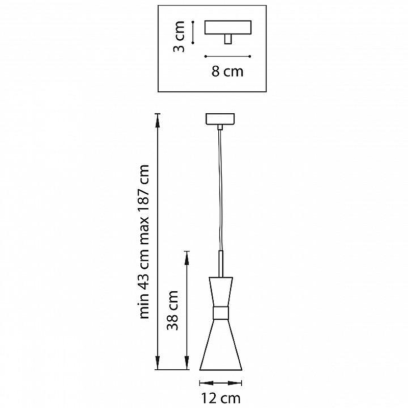 Подвесной светильник Lightstar Dumo 816011 