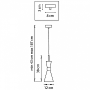 Подвесной светильник Lightstar Dumo 816016 цвет плафона/подвески Белый, Золото, цвет арматуры Золото-2