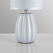 Настольная лампа Lumion EVANA 8172/1T цвет плафона/подвески Серый, цвет арматуры Серый-4