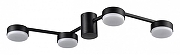 Накладной светильник Lumion Sanata 8187/4C цвет плафона/подвески Черный, цвет арматуры Черный