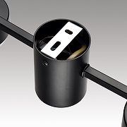 Накладной светильник Lumion Sanata 8187/6C цвет плафона/подвески Черный, цвет арматуры Черный-4