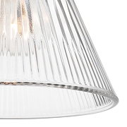 Светильник на штанге Lumion Vivian 8188/2C цвет плафона/подвески Прозрачный, цвет арматуры Латунь-5