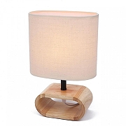 Настольная лампа Lumion Maderana 8199/1T цвет плафона/подвески Бежевый, цвет арматуры Бежевый-1