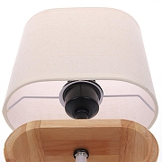 Настольная лампа Lumion Maderana 8199/1T цвет плафона/подвески Бежевый, цвет арматуры Бежевый-3