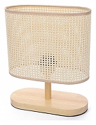 Настольная лампа Lumion Maderana 8201/1T цвет плафона/подвески Бежевый, цвет арматуры Бежевый