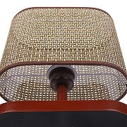 Настольная лампа Lumion Maderana 8202/1T цвет плафона/подвески Коричневый, цвет арматуры Коричневый-3