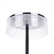 Настольная лампа Lumion Satiana 8203/1TL цвет плафона/подвески Прозрачный, цвет арматуры Серебро, Черный-3