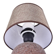 Настольная лампа Lumion Tareka 8213/1T цвет плафона/подвески Коричневый, цвет арматуры Коричневый-3