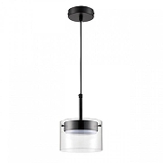 Подвесной светильник Lumion Natalina 8232/1 цвет плафона/подвески Прозрачный, цвет арматуры Черный-2