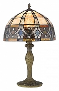 Настольная лампа Velante 824 824-804-01 цвет плафона/подвески Разноцветный, цвет арматуры Бронза