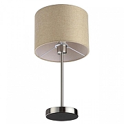 Настольная лампа Lumion NIKKI 8250/1T цвет плафона/подвески Бежевый, цвет арматуры Никель-2