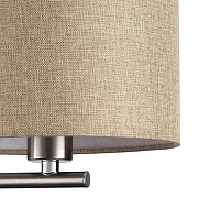 Бра с подсветкой Lumion NIKKI 8250/2W цвет плафона/подвески Бежевый, цвет арматуры Никель-7