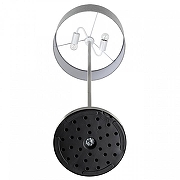 Торшер Lumion NIKKI 8251/2F цвет плафона/подвески Серый, цвет арматуры Никель-4