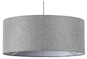 Подвесной светильник Lumion NIKKI 8251/3 цвет плафона/подвески Серый, цвет арматуры Никель