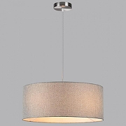 Подвесной светильник Lumion NIKKI 8251/3 цвет плафона/подвески Серый, цвет арматуры Никель-3