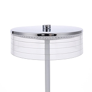 Настольная лампа Lumion Satiana 8252/1TL цвет плафона/подвески Прозрачный, цвет арматуры Белый, Хром-2