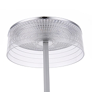Настольная лампа Lumion Satiana 8252/1TL цвет плафона/подвески Прозрачный, цвет арматуры Белый, Хром-3