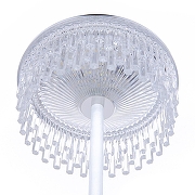 Настольная лампа Lumion Satiana 8253/1TL цвет плафона/подвески Прозрачный, цвет арматуры Белый, Хром-4