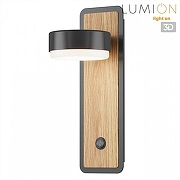 Бра Lumion LELAND 8264/1W цвет плафона/подвески Черный, цвет арматуры Бежевый, Черный-3