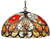 Подвесной светильник Velante 827-80 827-806-03 цвет плафона/подвески Разноцветный, цвет арматуры Бронза