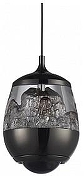 Подвесной светильник iLedex Rocks 8278P-1 PBK цвет плафона/подвески Прозрачный, цвет арматуры Черный