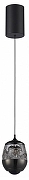 Подвесной светильник iLedex Rocks 8278P-1 PBK цвет плафона/подвески Прозрачный, цвет арматуры Черный-1