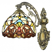 Бра Velante 830-80 830-801-01 цвет плафона/подвески Разноцветный, цвет арматуры Бронза