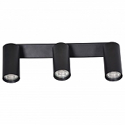 Спот DeMarkt Прайм 4 850011903 цвет плафона/подвески Черный, цвет арматуры Черный-1