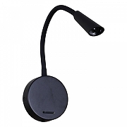 Бра Reluce Technical 86204 86204-9.2-001MN LED5W BK цвет плафона/подвески Черный, цвет арматуры Черный-2