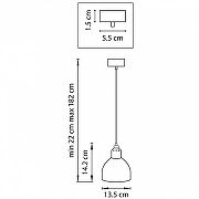 Подвесной светильник Lightstar Loft 865017 цвет черный-2