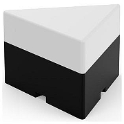 Модульный светильник Gauss Shop Lighting 883665348 цвет плафона/подвески Опал, цвет арматуры Черный-1