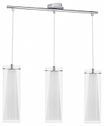 Подвесной светильник Eglo P1nto 89833 цвет плафона/подвески Прозрачный, цвет арматуры Хром
