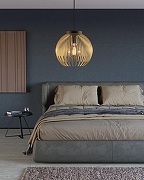 Подвесной светильник Eglo Venezuela 900166 цвет плафона/подвески Золото, цвет арматуры Черный-3