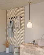 Подвесной светильник Eglo Manzanares 900305 цвет плафона/подвески Белый, цвет арматуры Латунь-3