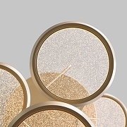 Подвесной светильник Eurosvet Crespella 90034/6 золото цвет плафона/подвески Золото, цвет арматуры Золото-5