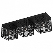 Накладной светильник Eglo P1edr1tas 900357 цвет плафона/подвески Черный, цвет арматуры Черный