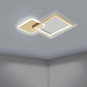 Накладной светильник Eglo Gafares 900424 цвет плафона/подвески Желтый, цвет арматуры Белый, Золото-2