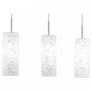 Подвесной светильник Eglo Amadora 90048 цвет плафона/подвески Прозрачный, цвет арматуры Никель