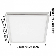 Накладной светильник Eglo Fueva 5 900654 цвет плафона/подвески Белый, цвет арматуры Белый-3