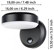 Светильник на штанге Eglo Fornac1 900674 цвет плафона/подвески Белый, Черный, цвет арматуры Черный-3