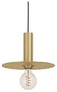 Подвесной светильник Eglo Escandell 900731 цвет плафона/подвески Латунь, цвет арматуры Черный
