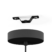 Подвесной светильник Eglo Miniere 900833 цвет плафона/подвески Серый, цвет арматуры Черный-4